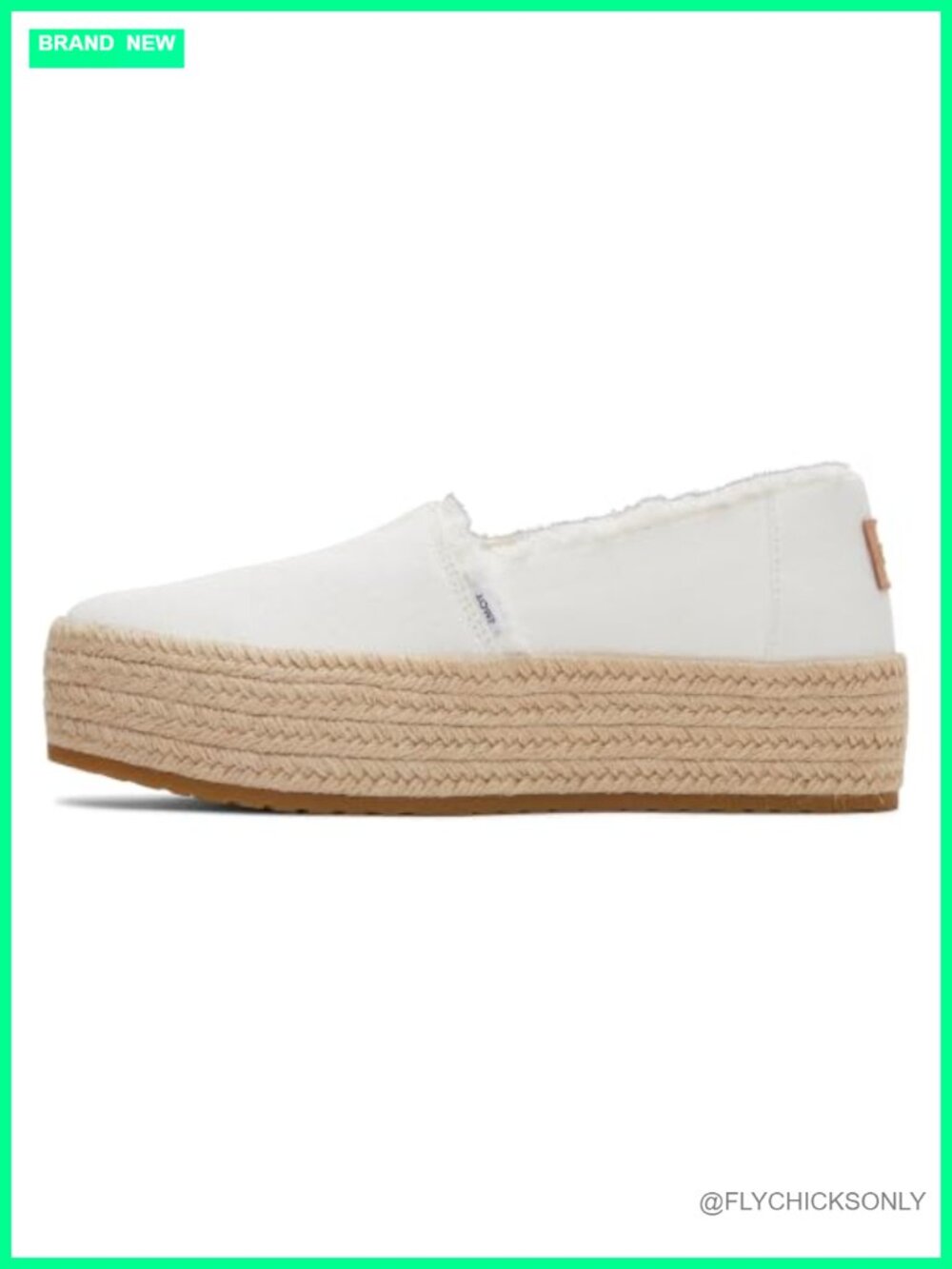 Platform Espadrille Slip-On Fringe Textile Upper CloudBound Insole